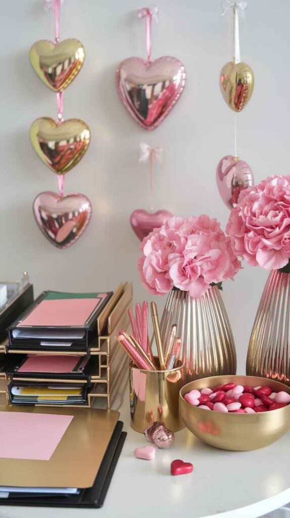 Valentine's Day Office Decor