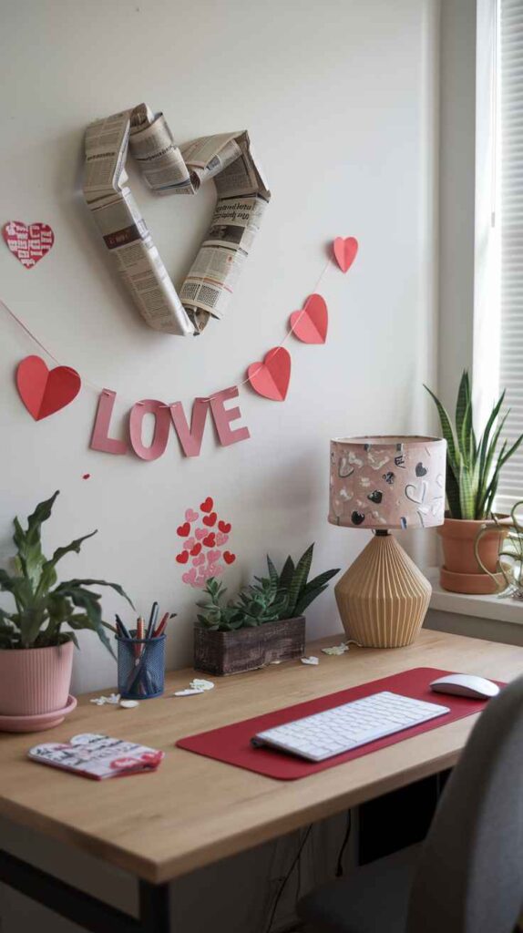 Valentine's Day Office Decor