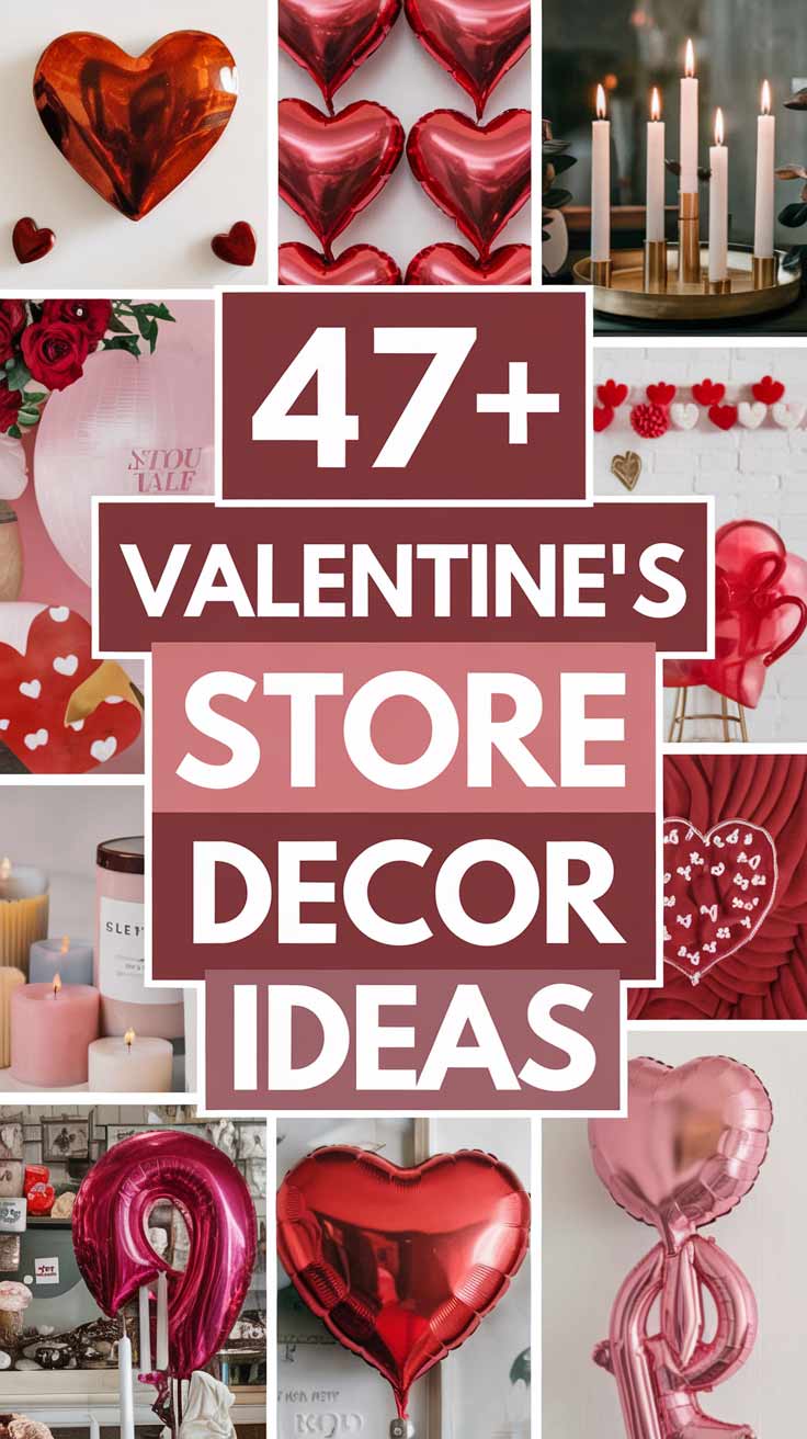 Valentine's Day Store Decor Ideas