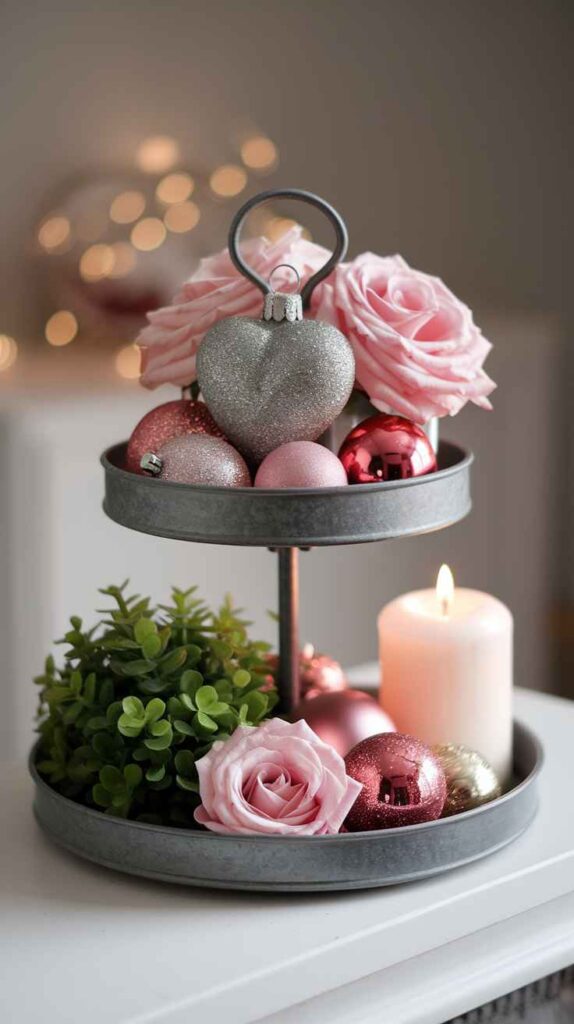 Valentine's Day Tray Decor Ideas