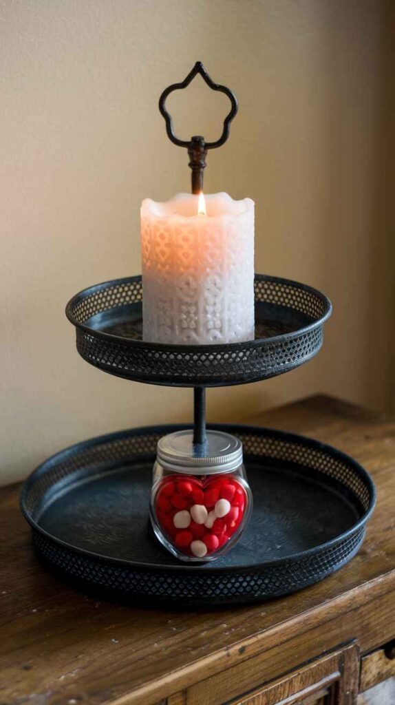 Valentine's Day Tray Decor Ideas