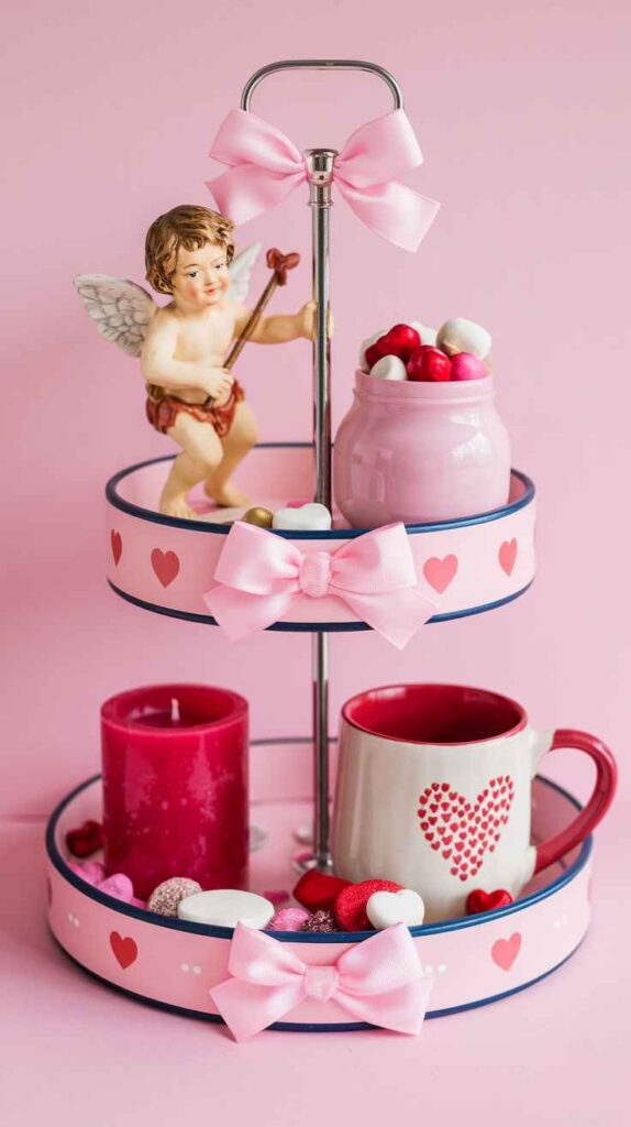 Valentine's Day Tray Decor Ideas