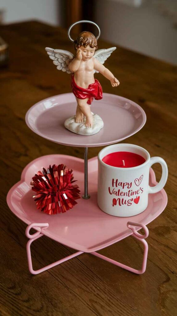 Valentine's Day Tray Decor Ideas