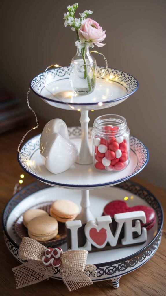 Valentine's Day Tray Decor Ideas