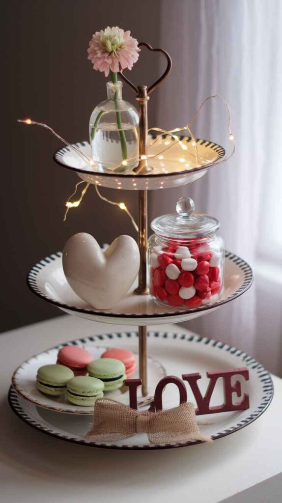 Valentine's Day Tray Decor Ideas