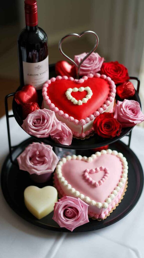 Valentine's Day Tray Decor Ideas