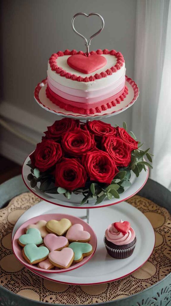 Valentine's Day Tray Decor Ideas