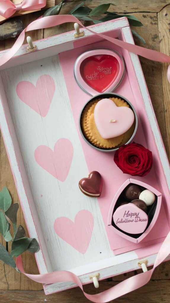 Valentine's Day Tray Decor Ideas