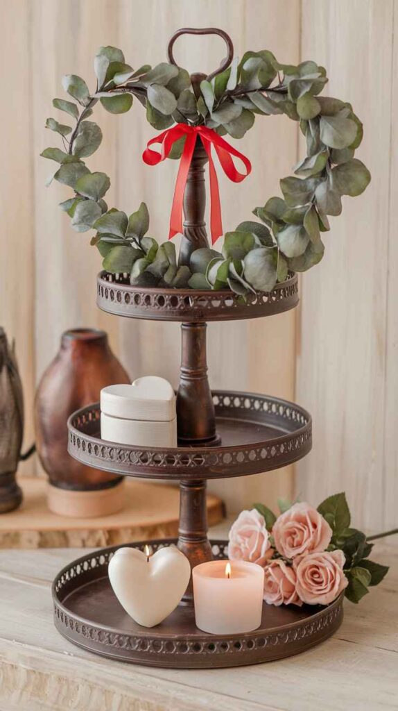 Valentine's Day Tray Decor Ideas