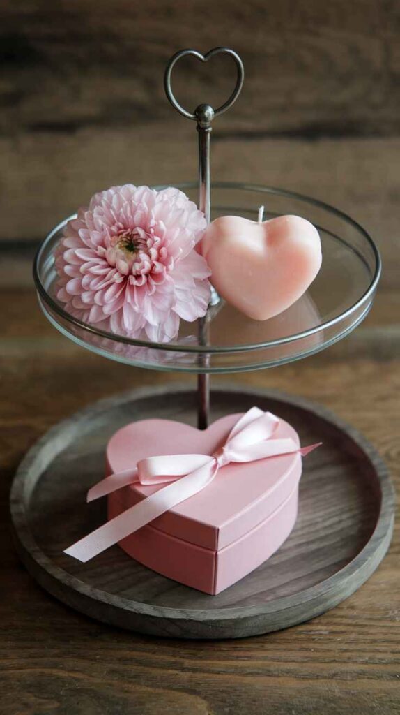 Valentine's Day Tray Decor Ideas