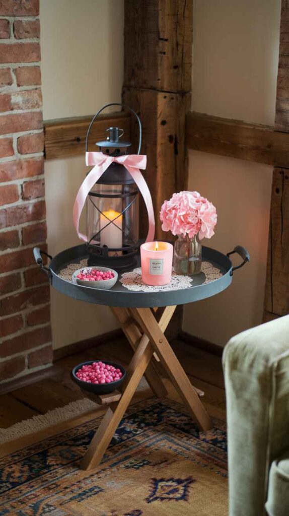 Valentine's Day Tray Decor Ideas