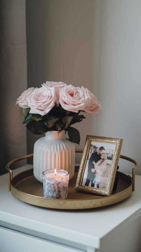 Valentine's Day Tray Decor Ideas