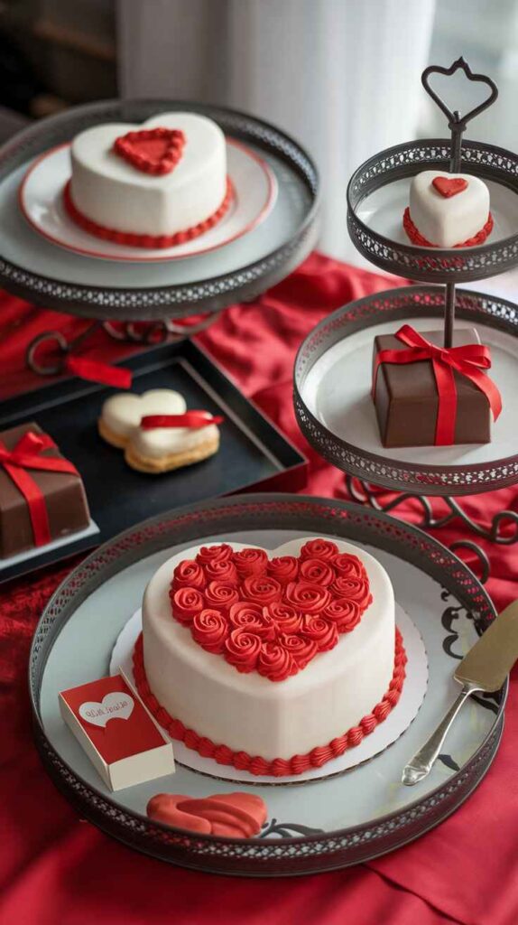 Valentine's Day Tray Decor Ideas