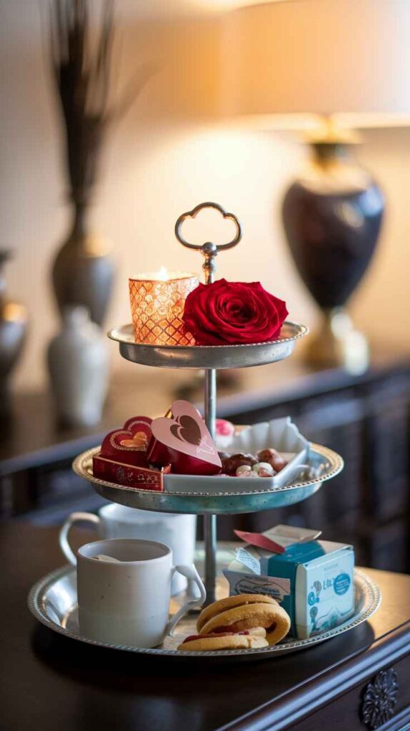 Valentine's Day Tray Decor Ideas