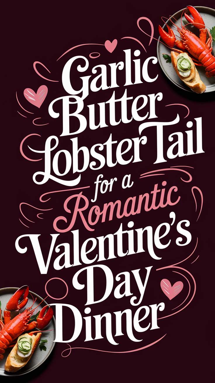 Garlic Butter Lobster Tail Recipe : Romantic Dinner for 2