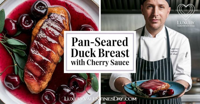 Pan-Seared Duck Breast with Cherry Sauce