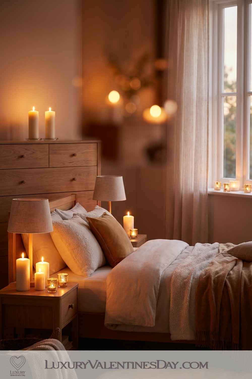 Valentines Day Bedroom Decor Ideas Candles