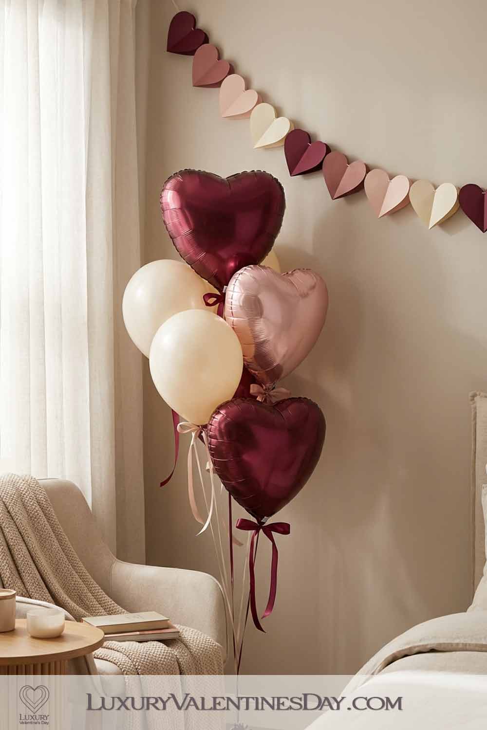 Valentines Day Bedroom Decor Ideas Ballons