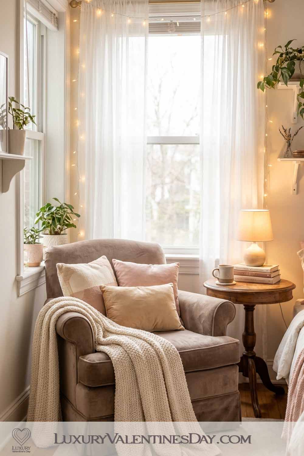 Valentines Day Bedroom Decor Ideas Reading Nook