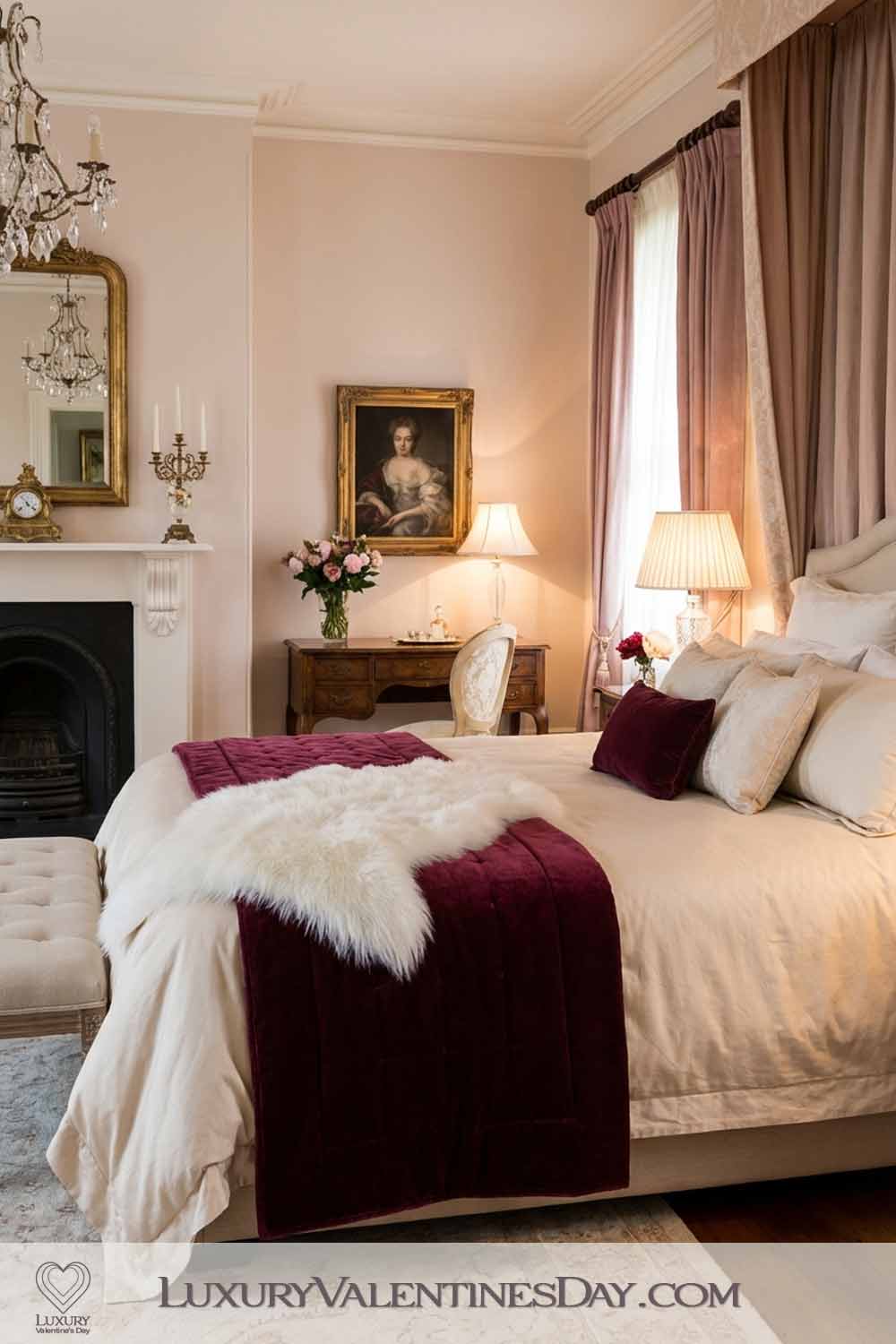 Valentines Day Bedroom Decor Ideas Luxe Throws and Blankets