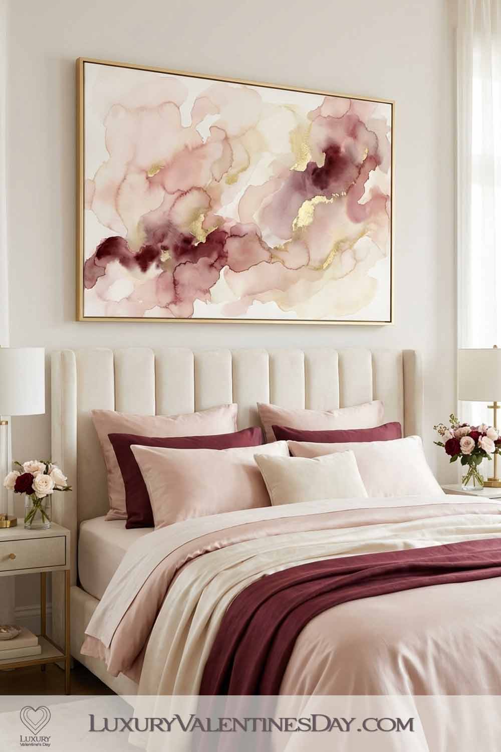 Valentines Day Bedroom Decor Ideas Wall Art
