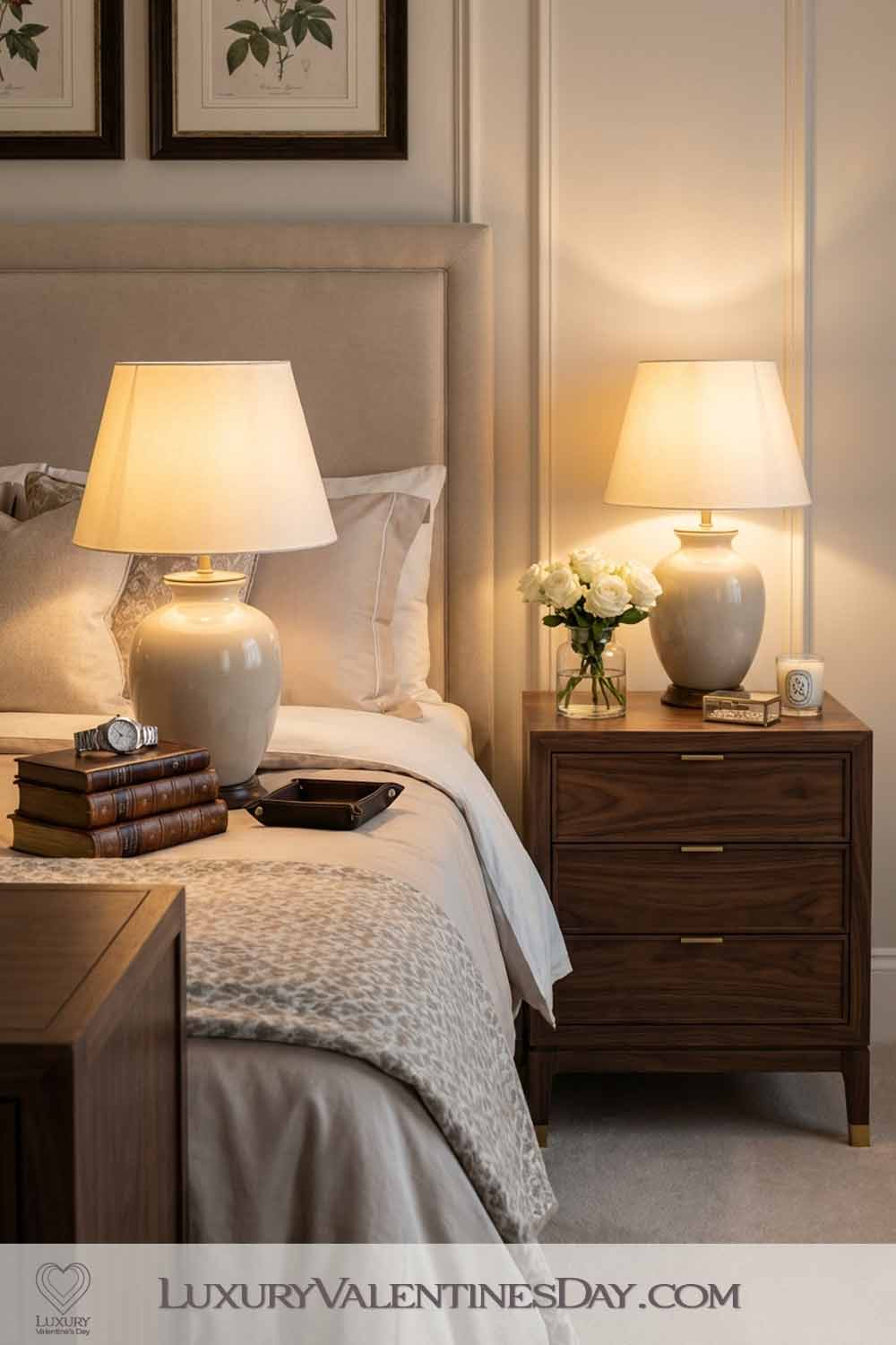 Valentines Day Bedroom Decor His and Hers