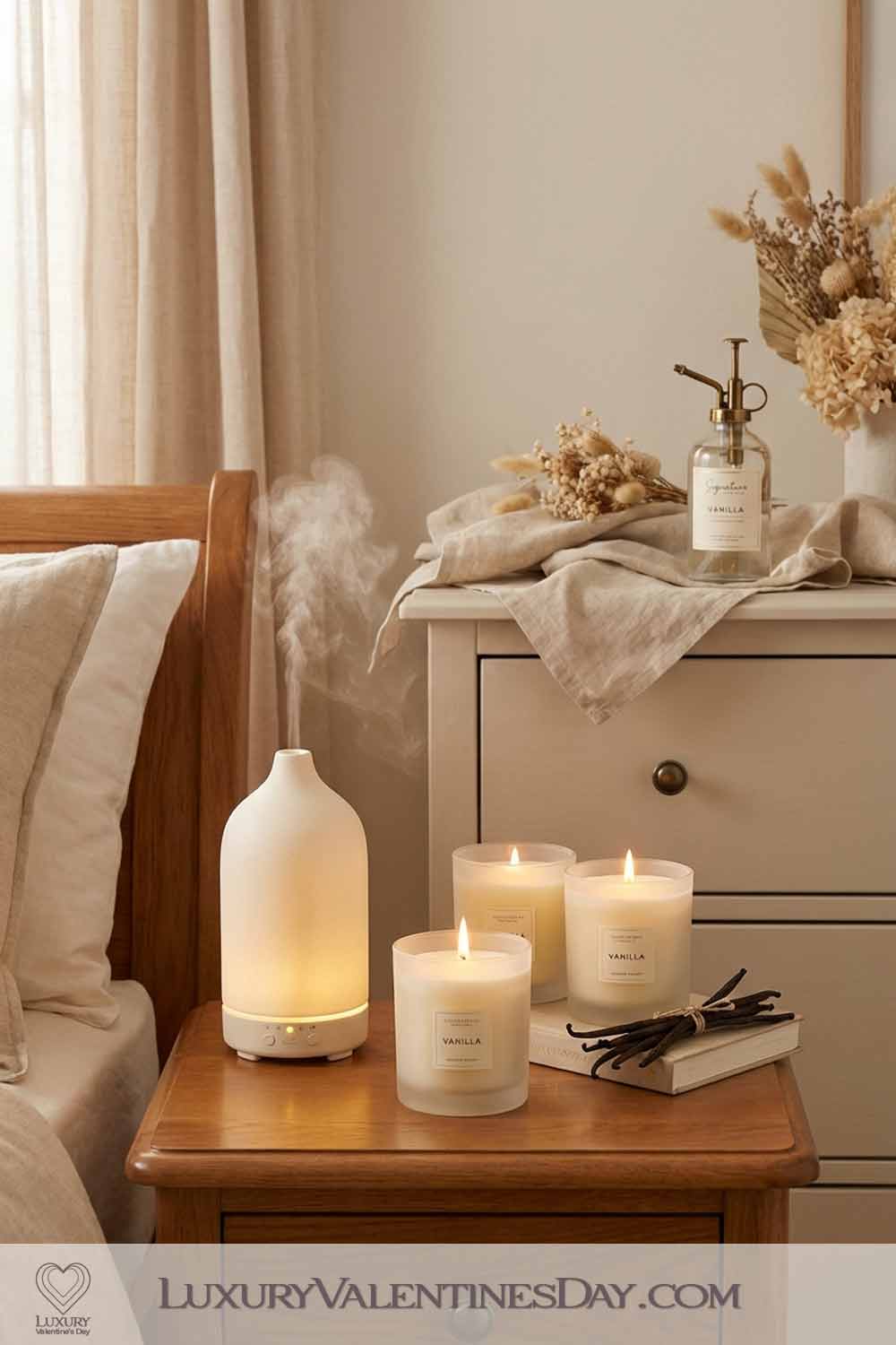 Valentines Day Bedroom Decor Signature Scent