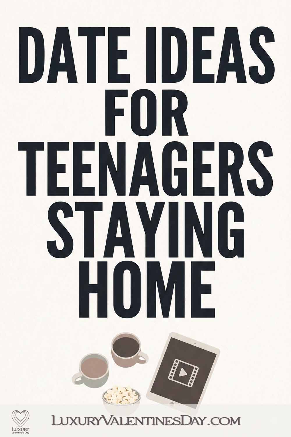 Date Ideas for Teenagers Staying Home
