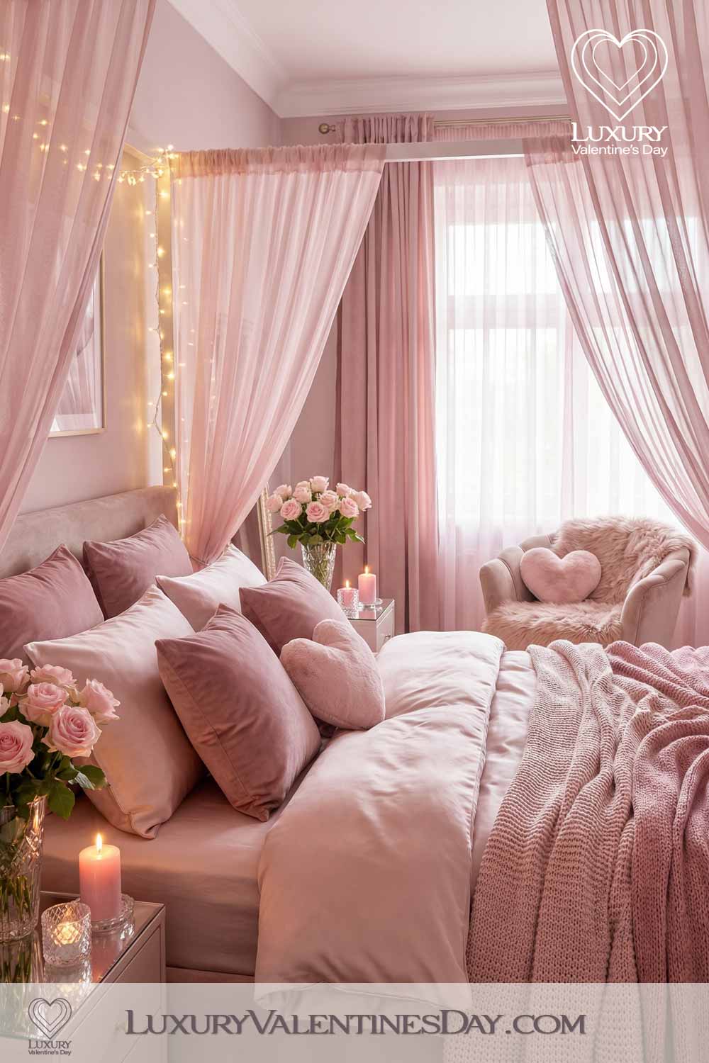 Pink Paradise Soft Romantic Valentine Bedroom Aesthetic